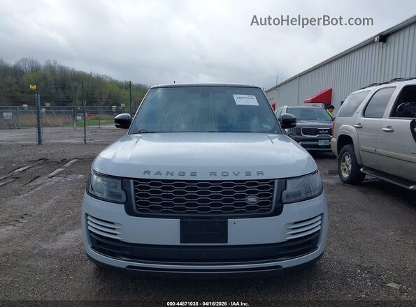 SALGS2RE6KA537349 2019 LAND ROVER RANGE ROVER White Vista del cuadro de instrumentos
