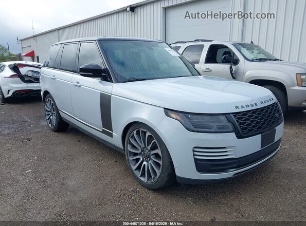SALGS2RE6KA537349 2019 LAND ROVER RANGE ROVER White Delantero derecho