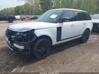 2018 Land Rover Range Rover 3.0l V6 Turbocharged Diesel Hse Td6 White vin: SALGS2RK8JA508018