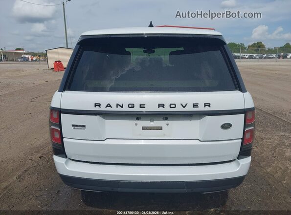 SALGS2RK8JA508018 2018 LAND ROVER RANGE ROVER White 