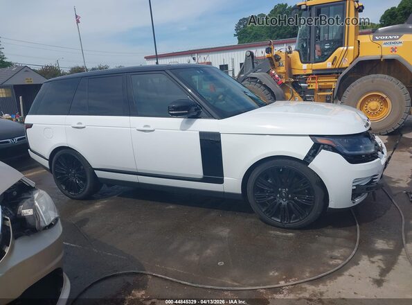 SALGS2RU0MA440321 2021 LAND ROVER RANGE ROVER White Rear interior view