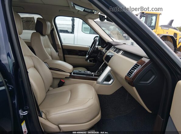SALGS2RU2LA578635 2020 LAND ROVER RANGE ROVER Синий Вид салона спереди