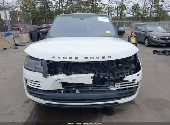 SALGS2RU2NA465528 2022 LAND ROVER RANGE ROVER Белый Вид спереди