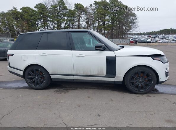 SALGS2RU2NA465528 2022 LAND ROVER RANGE ROVER Белый Панорамный вид салона 360°