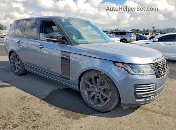 SALGS2RU4LA584128 2020 LAND ROVER RANGE Синий Передняя правая четверть