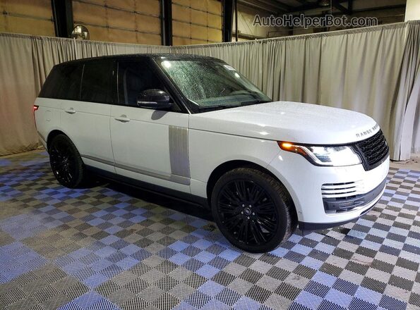 SALGS2RU4LA587255 2020 LAND ROVER RANGE White Front right