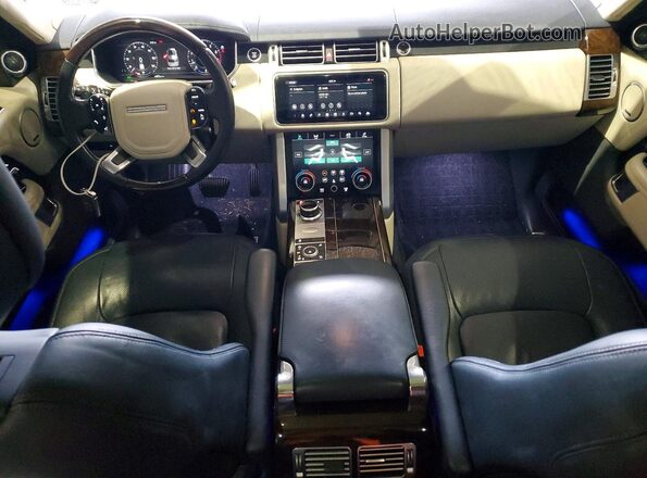 SALGS2RU4LA587255 2020 LAND ROVER RANGE White Dashboard view