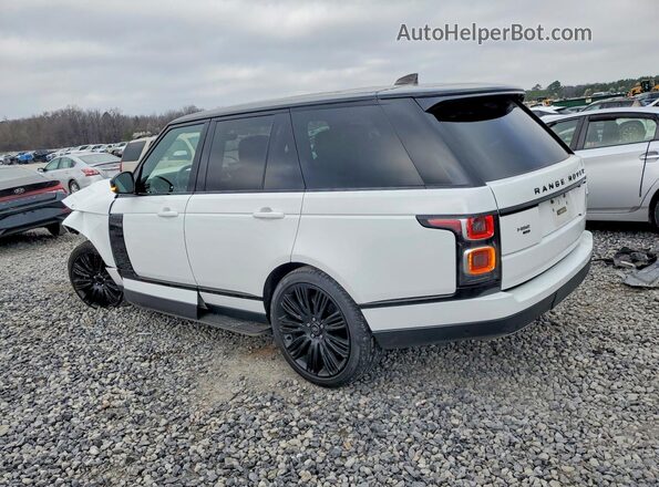 SALGS2RU6NA464074 2022 LAND ROVER RANGE Белый Задняя левая четверть