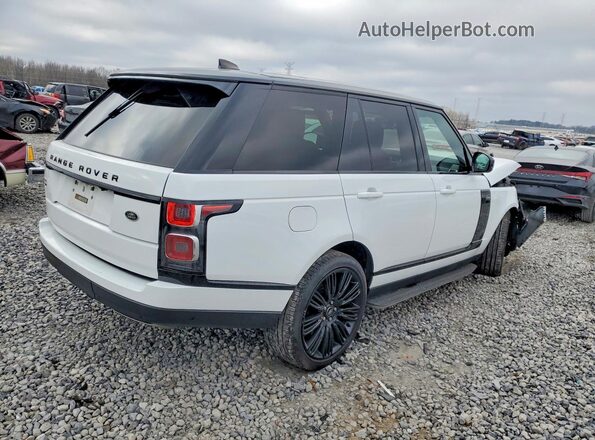 SALGS2RU6NA464074 2022 LAND ROVER RANGE Белый Задняя правая четверть