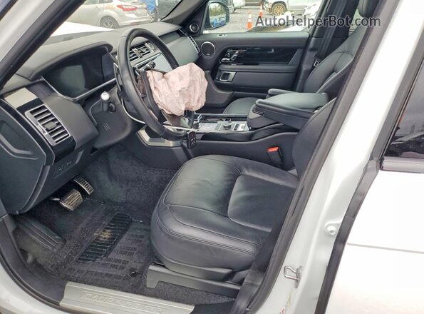 SALGS2RU6NA464074 2022 LAND ROVER RANGE Белый Вид салона спереди
