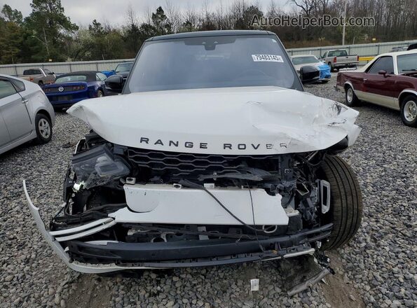 SALGS2RU6NA464074 2022 LAND ROVER RANGE Белый Вид спереди