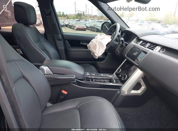 SALGS2RU8LA574122 2020 LAND ROVER RANGE ROVER Black Vista interior delantera