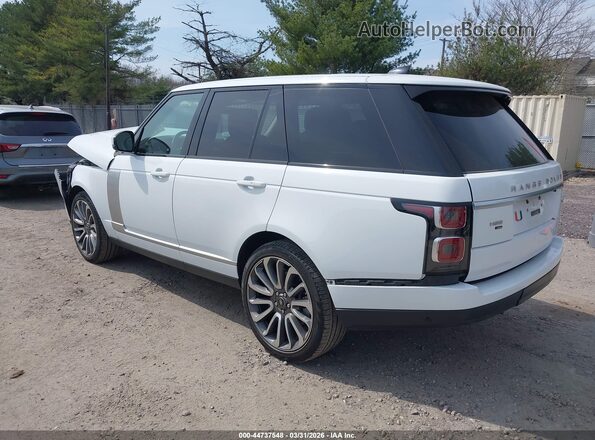 SALGS2SE9MA425450 2021 LAND ROVER RANGE ROVER Белый Задняя левая четверть