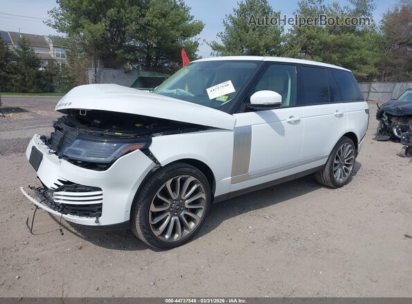 SALGS2SE9MA425450 2021 LAND ROVER RANGE ROVER Белый Передняя левая четверть