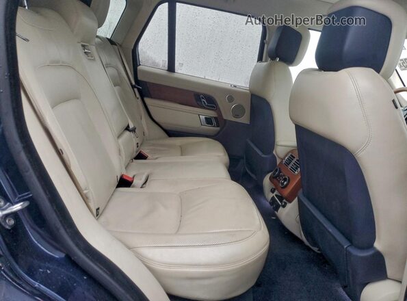 SALGS2SV1KA548298 2019 LAND ROVER RANGE Blue Widok wnętrza z tyłu
