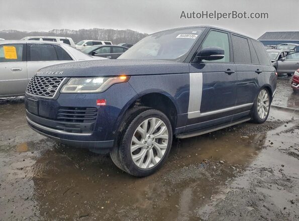 SALGS2SV1KA548298 2019 LAND ROVER RANGE Blue Przód lewy