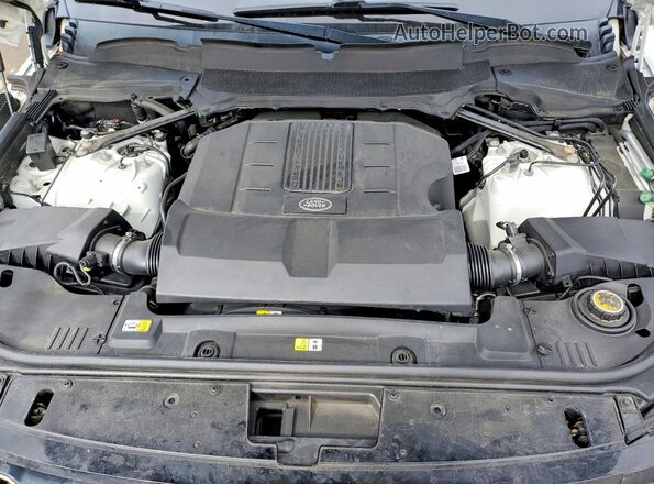SALGS2SV2KA516833 2019 LAND ROVER RANGE White Widok komory silnika
