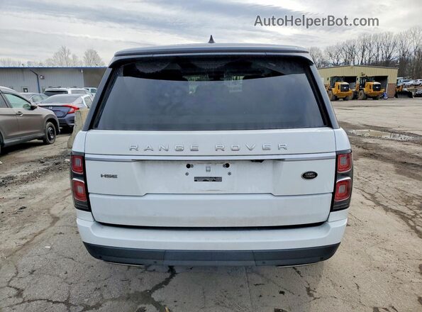 SALGS2SV2KA516833 2019 LAND ROVER RANGE White Widok z tyłu