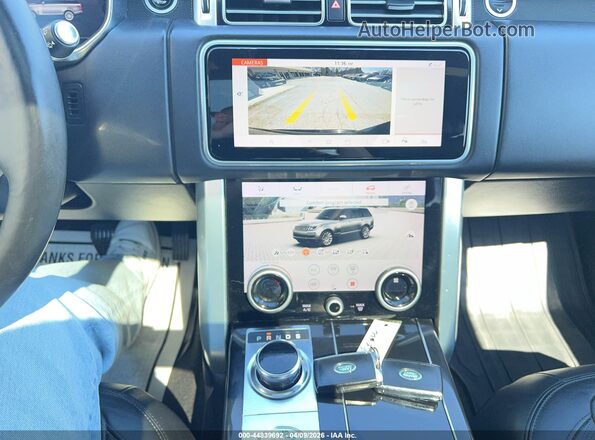 SALGS2SV8KA517596 2019 LAND ROVER RANGE ROVER Black Widok z przodu