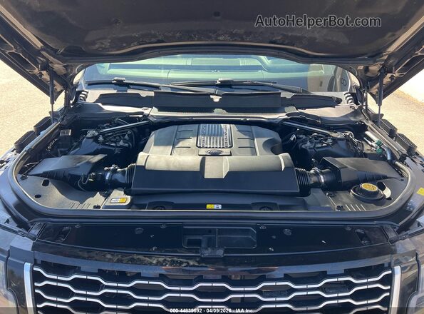 SALGS2SV8KA517596 2019 LAND ROVER RANGE ROVER Black Widok z tyłu