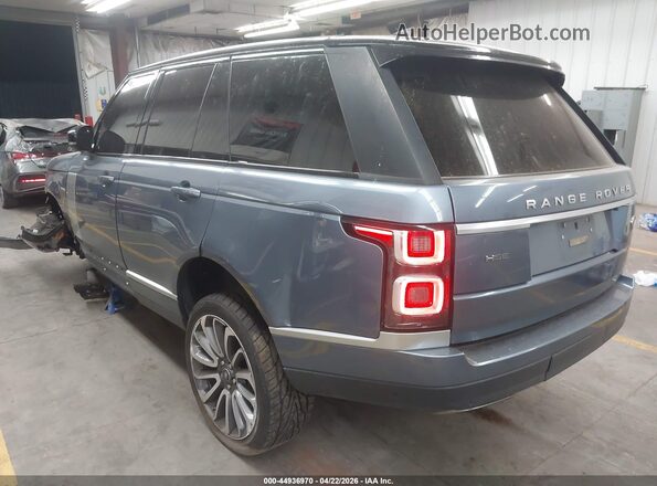 SALGS2SV9KA523116 2019 LAND ROVER RANGE ROVER Синий Задняя левая четверть