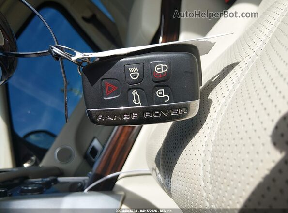 SALGS2VF8GA275162 2016 LAND ROVER RANGE ROVER Light Blue Առջևի վահանակի տեսք