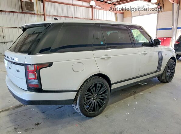 SALGS3EF5GA282897 2016 LAND ROVER RANGE Белый Задняя правая четверть