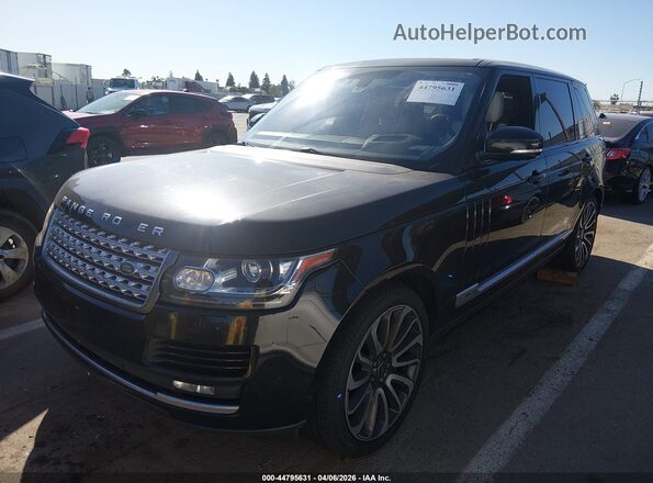 SALGS3EF9GA307946 2016 LAND ROVER RANGE ROVER Black Front left