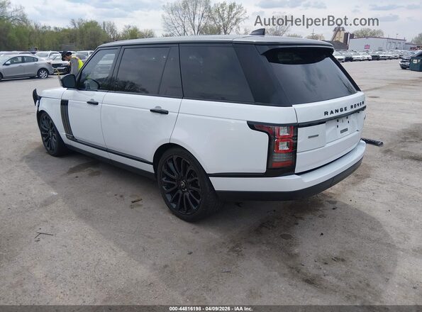 SALGS5FE3HA331209 2017 LAND ROVER RANGE ROVER White Tył lewy