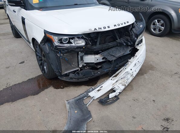 SALGS5FE3HA331209 2017 LAND ROVER RANGE ROVER White Widok z przodu
