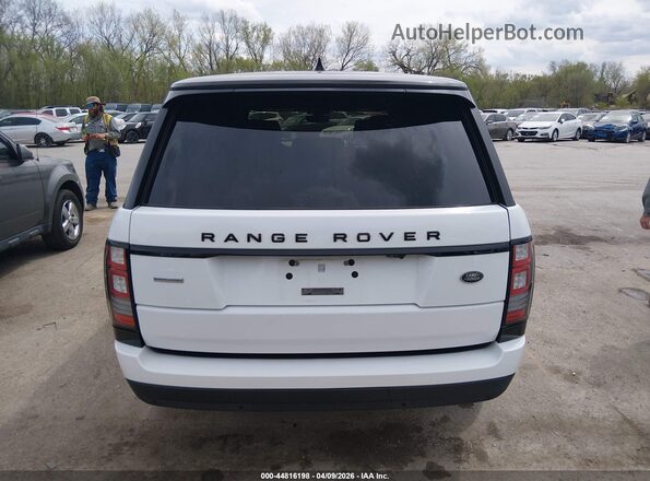 SALGS5FE3HA331209 2017 LAND ROVER RANGE ROVER White 