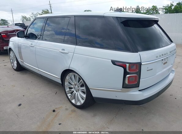 SALGS5RE3KA532756 2019 LAND ROVER RANGE ROVER White უკანა მარცხენა