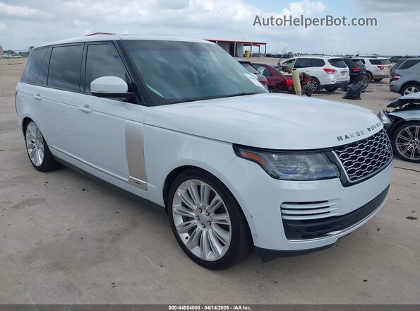 SALGS5RE3KA532756 2019 LAND ROVER RANGE ROVER White წინა მარჯვენა
