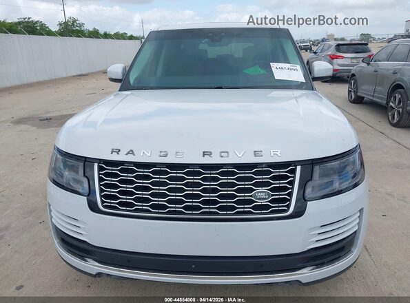 SALGS5RE3KA532756 2019 LAND ROVER RANGE ROVER White ხელსაწყოთა პანელის ხედი