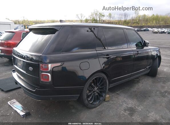 SALGS5RE5JA381871 2018 LAND ROVER RANGE ROVER Черный Задняя правая четверть