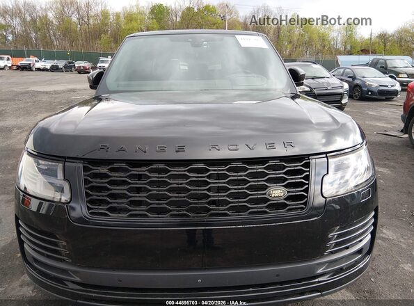 SALGS5RE5JA381871 2018 LAND ROVER RANGE ROVER Черный Вид спереди