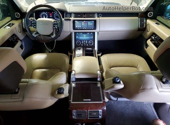 SALGS5RE7KA546997 2019 LAND ROVER RANGE Black Առջևի վահանակի տեսք