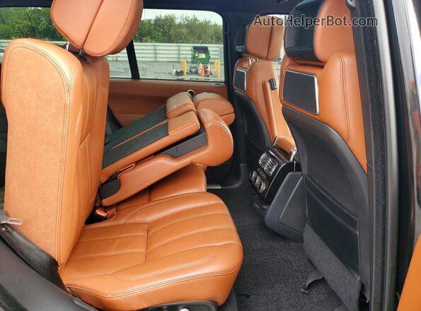 SALGV2EFXGA280130 2016 LAND ROVER RANGE Черный Вид задних сидений