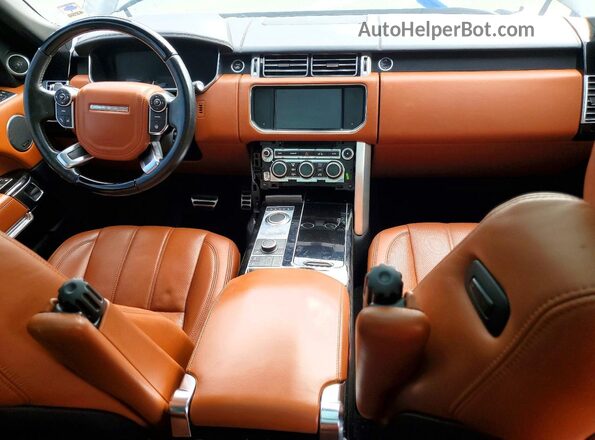 SALGV2EFXGA280130 2016 LAND ROVER RANGE Черный Вид панели приборов