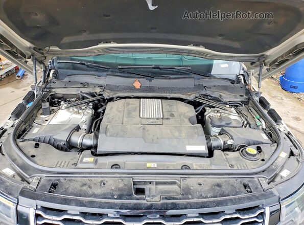 SALGV5RE4KA563876 2019 LAND ROVER RANGE Серебряный Вид задней части салона