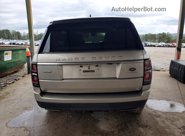 SALGV5RE4KA563876 2019 LAND ROVER RANGE Серебряный Вид сзади