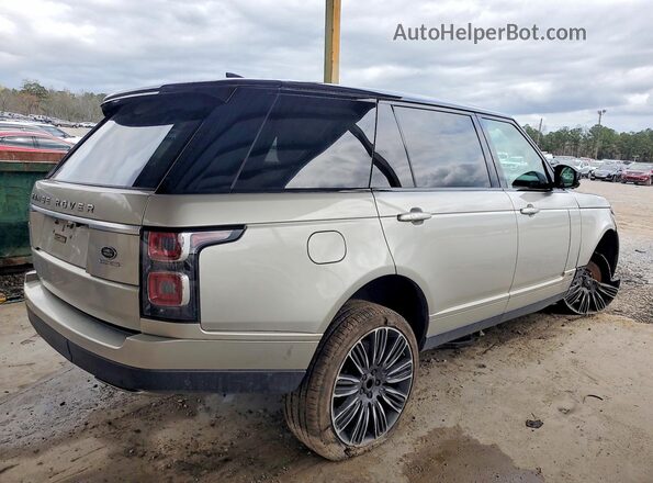 SALGV5RE4KA563876 2019 LAND ROVER RANGE Серебряный Задняя правая четверть