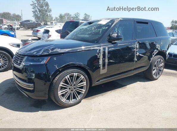 SALKP9FUXSA307829 2025 LAND ROVER RANGE ROVER Black Առջևի ձախ երեք քառորդ տեսարան