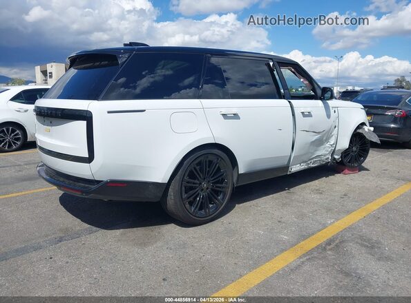 SALKPBE9XSA296769 2025 LAND ROVER RANGE ROVER Белый Задняя правая четверть