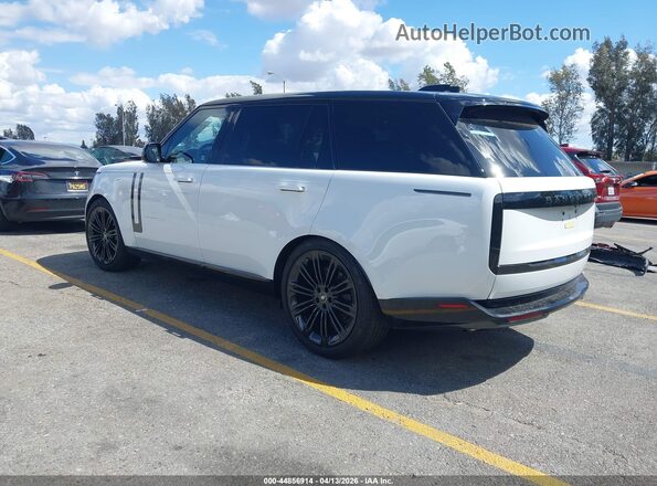 SALKPBE9XSA296769 2025 LAND ROVER RANGE ROVER Белый Задняя левая четверть