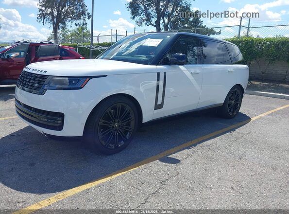 SALKPBE9XSA296769 2025 LAND ROVER RANGE ROVER Белый Передняя левая четверть