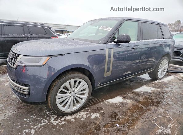 SALKPBFU0SA338479 2025 LAND ROVER RANGE Синий Передняя левая четверть