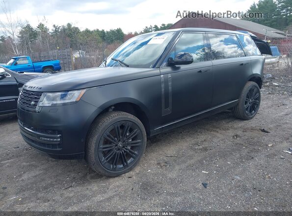SALKPBFU9SA291985 2025 LAND ROVER RANGE ROVER Black Vista tres cuartos delantera izquierda