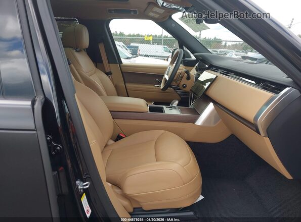 SALKPBFU9SA291985 2025 LAND ROVER RANGE ROVER Black Vista interior delantera