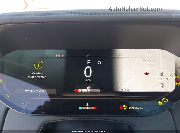 SALKPBFUXSA276511 2025 LAND ROVER RANGE ROVER White Widok tylnych siedzeń